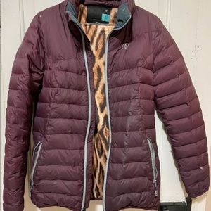 Down womens puffy. Size medium- Volcom